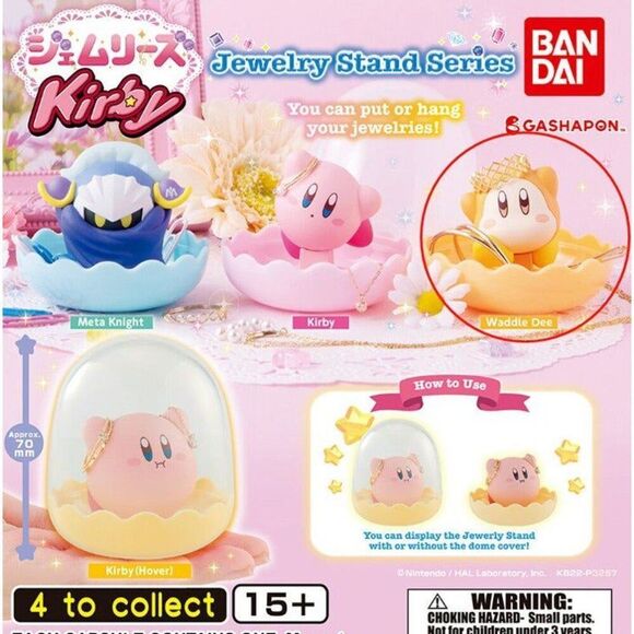 Hoshi no Kirby Gemlies Jewelry Stand Figure - Weddle Dee - Picture 1 of 1